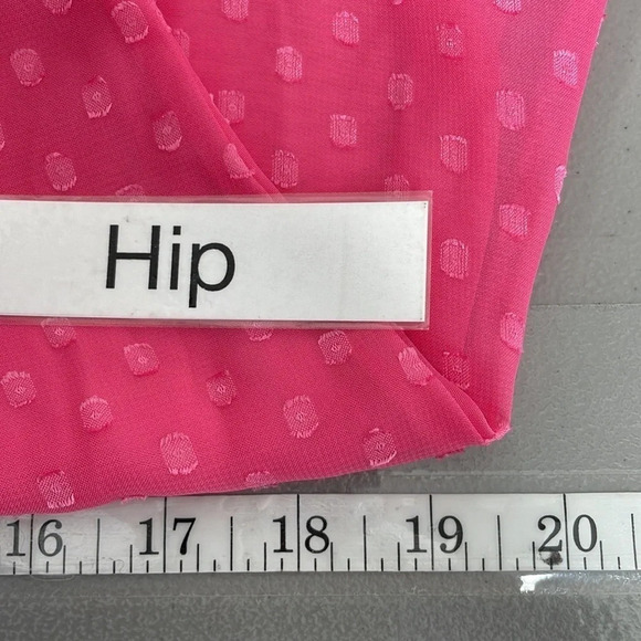 B. Smart Dress NWT Sleeveless Ruffles Knee Length Pink Junior 13 - Picture 16 of 16